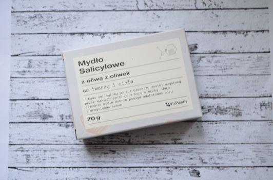 Vis Plantis Mydło w kostce, Salicylowe, Z oliwą z oliwek