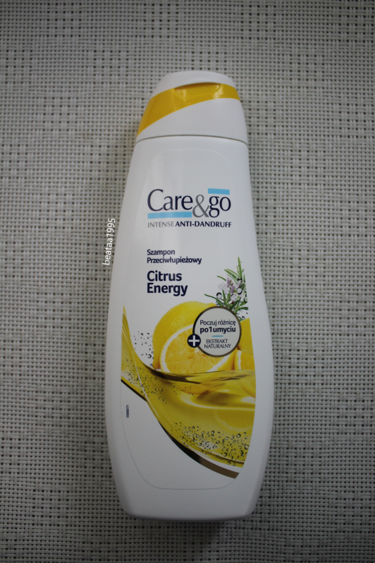 Care&Go Szampon do włosów, Przeciwłupieżowy, Citrus Energy
