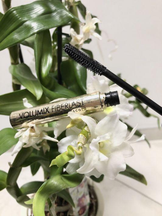 Eveline Volumix Fiberlast, Tusz do rzęs, Separation & Lift, Pogrubiający, Black