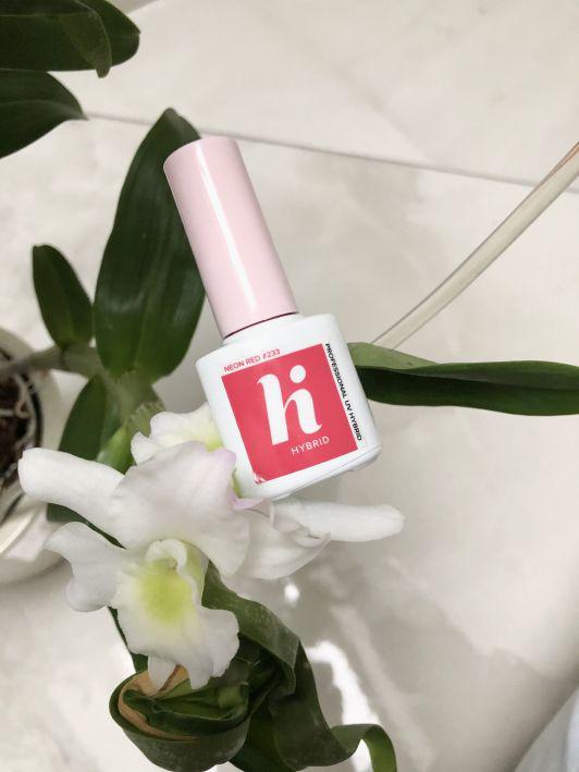 HiHybrid Lakier hybrydowy, nr 233 Neon Red