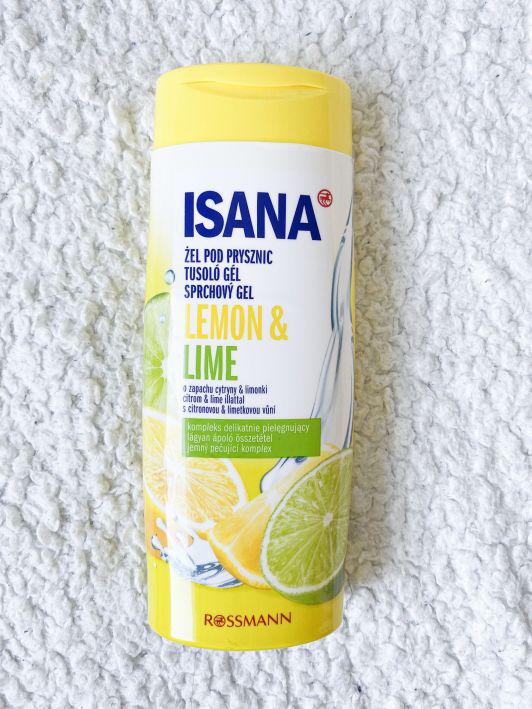 Isana Żel pod prysznic, Lemon & Lime
