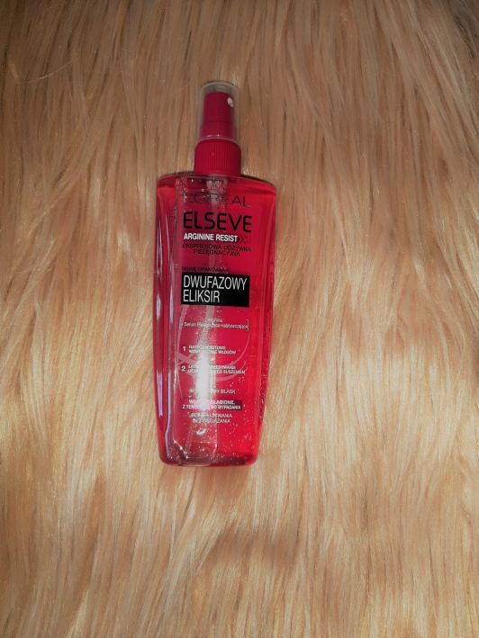 L'Oréal Elseve, Eliksir w sprayu, Dwufazowy, Arginine Resist x3