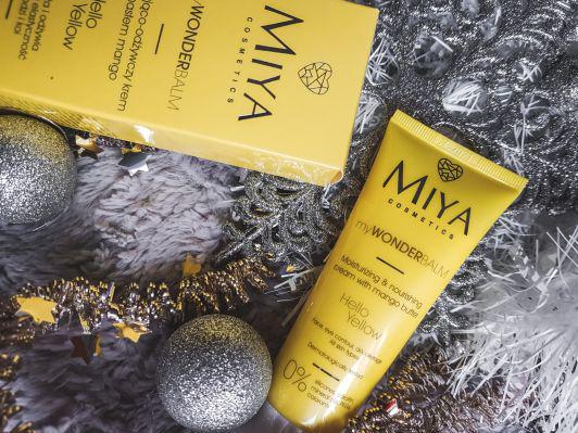 Miya Cosmetics myWONDERbalm, Hello Yellow nawilżająco-odżywczy krem z masłem mango
