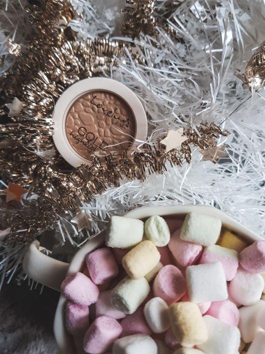 Lovely Gold Highlighter, Rozświetlacz do twarzy, Złoty