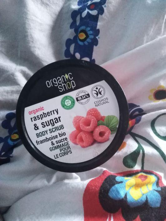 Organic Shop Malinowy peeling do ciala