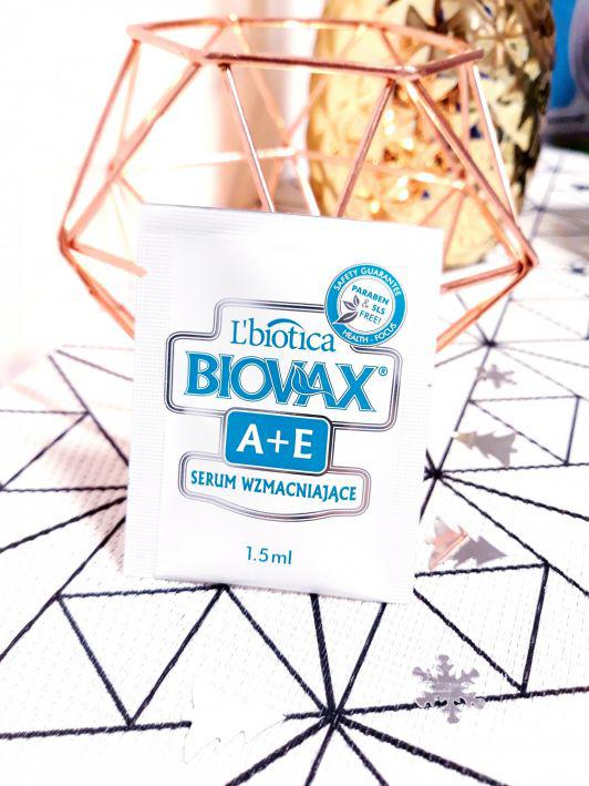 L'biotica Biovax, A + E, Serum do włosów, Wzmacniające