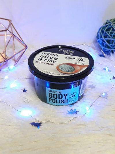 Organic Shop Pasta do ciała, Oliwna glinka