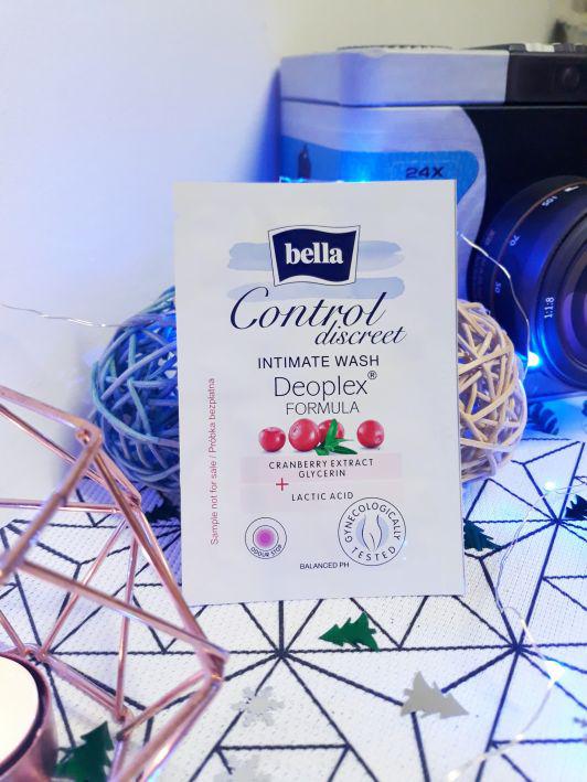 Bella Control Discreet Intimate wash, Nawilżający płyn do higieny intymnej z ekstraktem z żurawiny