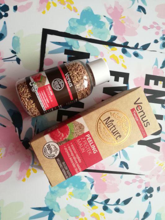 Venus Twoja receptura, Nature, Peeling z pestek malin