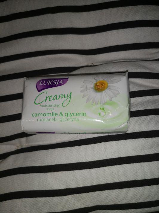 Luksja Creamy, Mydło w kostce, Camomile & Glycerin