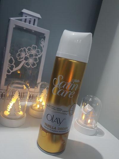 Gilette Satin Care, Żel do golenia, Olay, Vanilla Dream