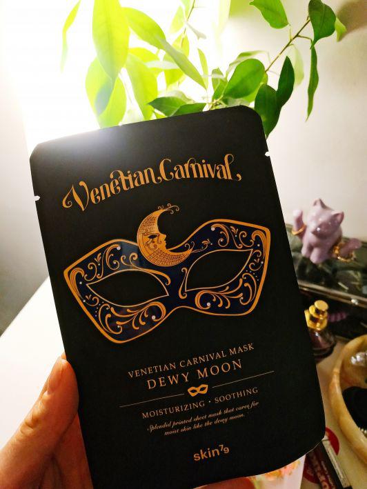 SKIN 79 Maska do twarzy w płacie, Venetian Carnival, Dewy Moon