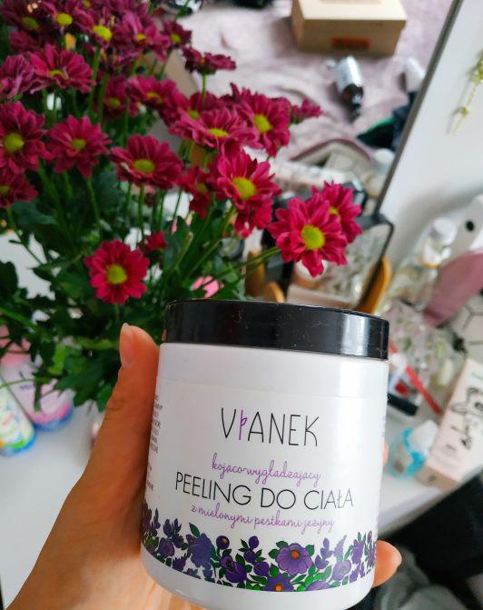 Vianek Peeling do ciała, Seria fioletowa, Kojąco-wygładzający