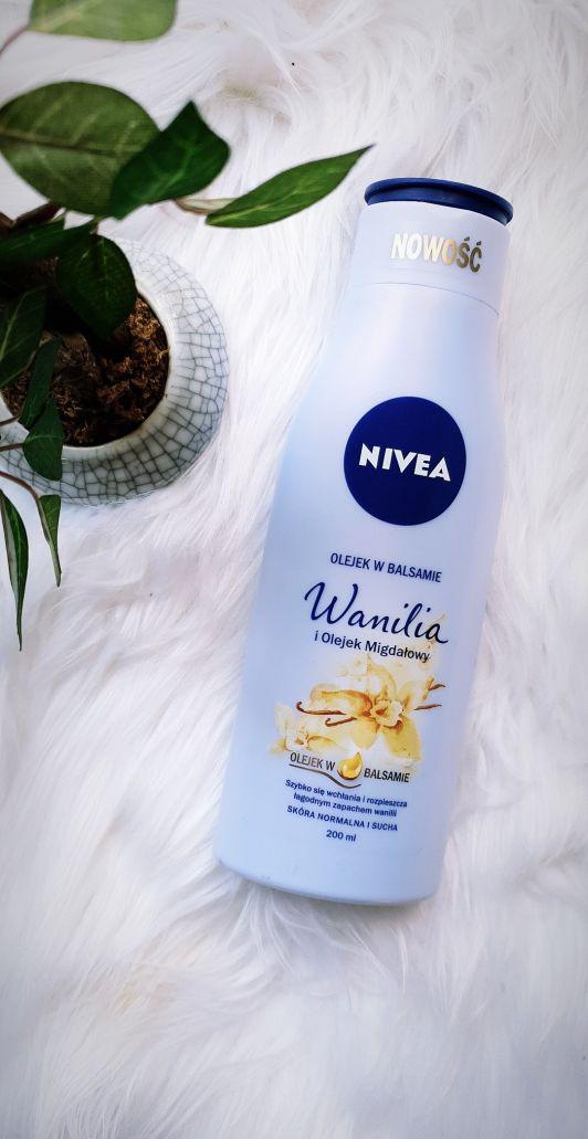 Nivea Olejek w balsamie, Wanilia i olejek migdałowy