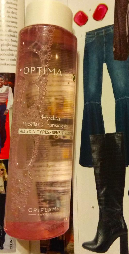 Oriflame płyn micelarny optimals hydra