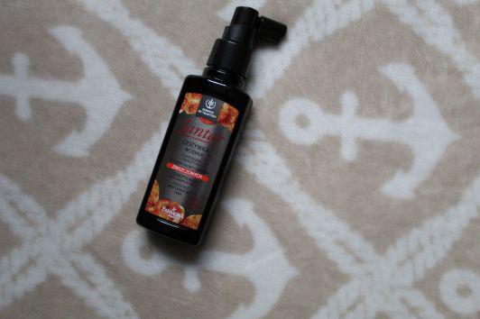 Farmona Jantar, Odżywka - wcierka, Z wyciągiem z bursztynu do skóry głowy i włosów zniszczonych