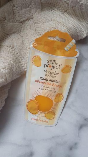 Selfie Project Body Stories, #PumpTheEnergy, Żel do ciała, Nawilża skórę, Koi, Regeneruje, Mango Smoothie