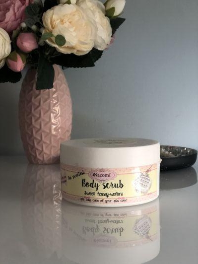 Nacomi Peeling do ciała, Body Scrub, Miodowe gofry
