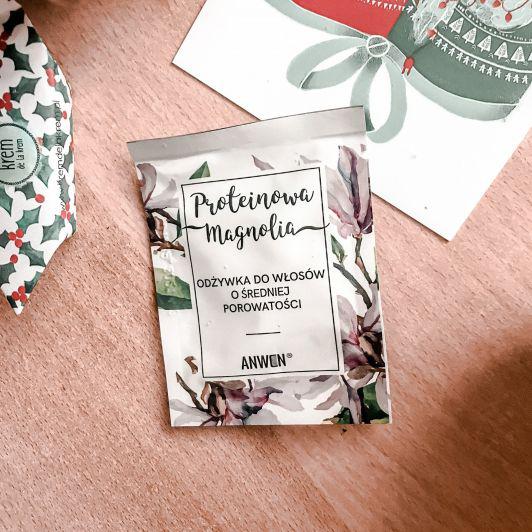 Anwen Odżywka do włosów o średniej porowatości, Proteinowa Magnolia