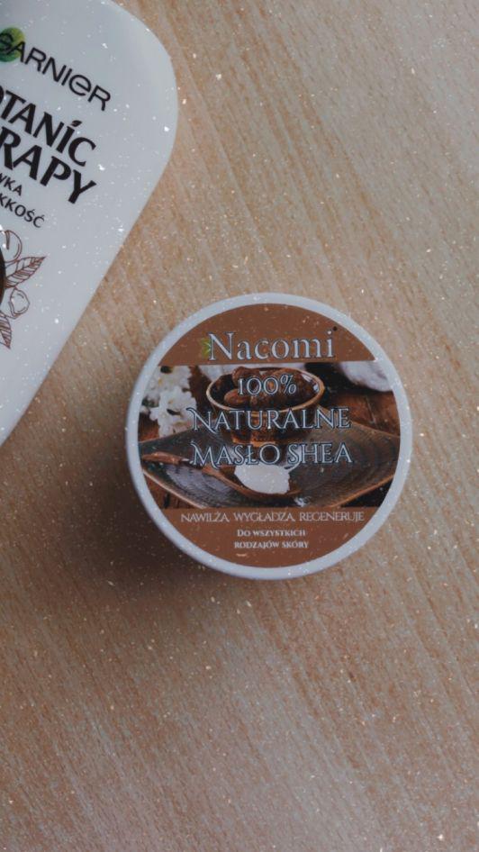 Nacomi Masło shea, 100 % naturalne