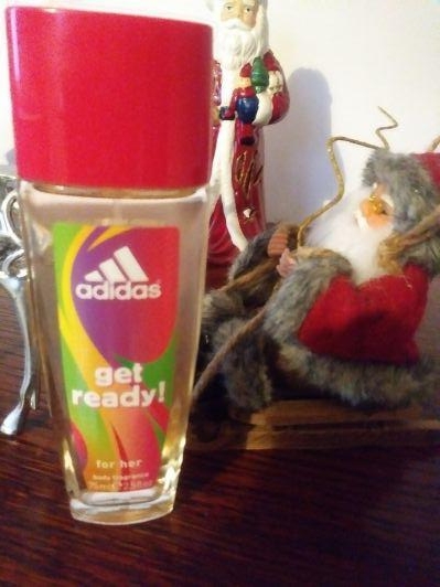 Adidas Dezodorant w szkle, Get ready!