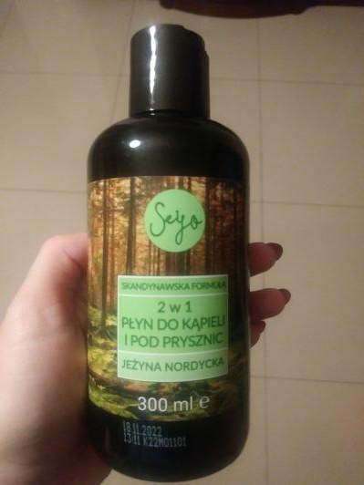 Seyo Żel pod prysznic i płyn do kąpieli 2w1, Jeżyna Nordycka