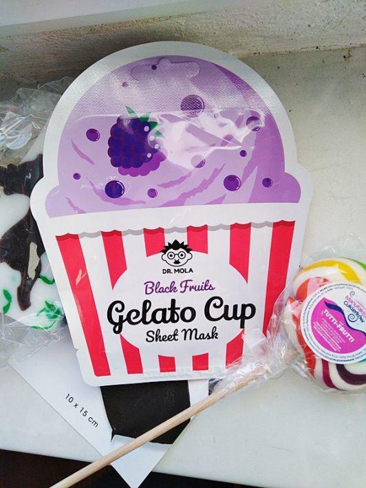 Maska Dr. Mola Gelato Cup Black fruits