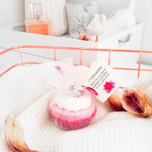 Bosphaera Babeczka do kąpieli, Kwiat lotosu