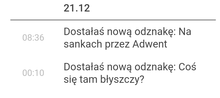 Odznaki DC lista