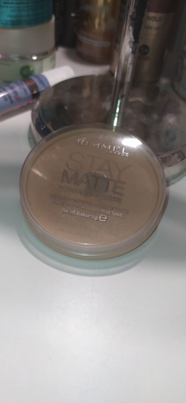 Rimmel Stay Matte, Puder do twarzy, nr 006 Warm Beige