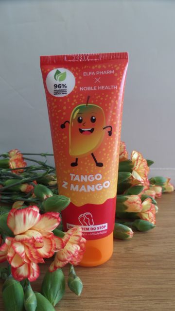 Elfa Pharm Elfa Pharm x Noble Health, Krem do stóp, Lekki, Tango z Mango, Energetyzująco - odświeżający