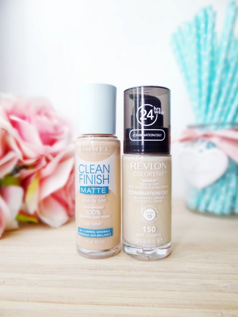 podkłady rimmel, revlon colorstay