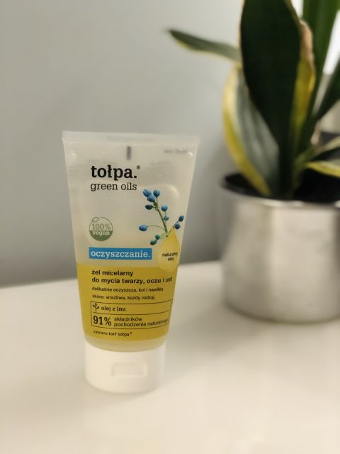 Tołpa żel micelarny olej lnu