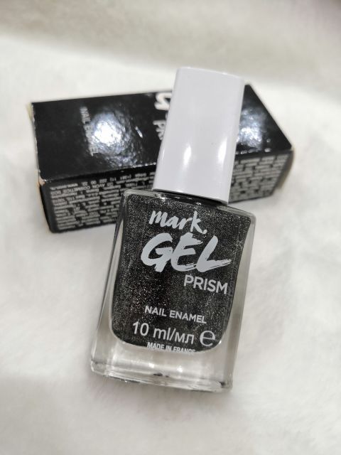 Avon Mark, Gel Prism, Lakier do paznokci, Black Magic