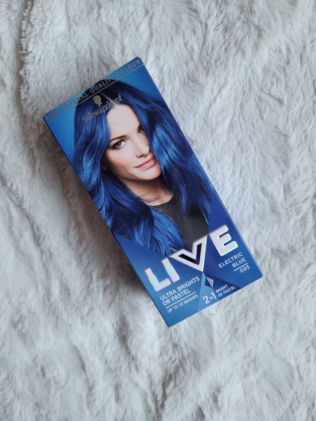 Schwarzkopf Live Ultra Brights Or Pastel, Farba do włosów, nr 095 Electric Blue