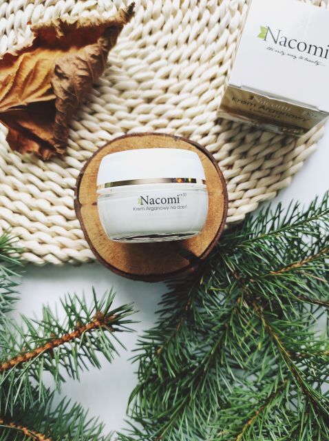 Arganowy krem do twarzy na dzień Nacomi