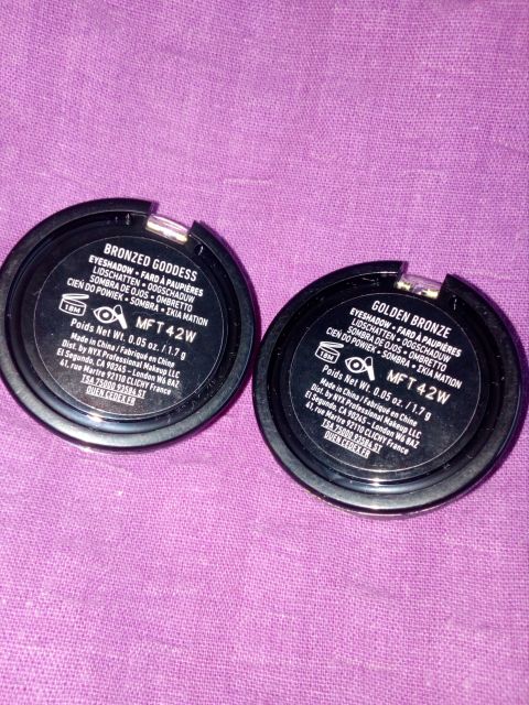 NYX, pojedyńcze cienie do powiek