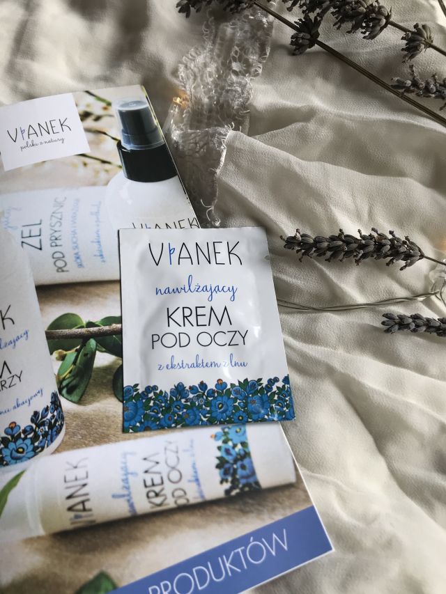 Sylveco Vianek, Krem pod oczy, Seria niebieska, Nawilżający