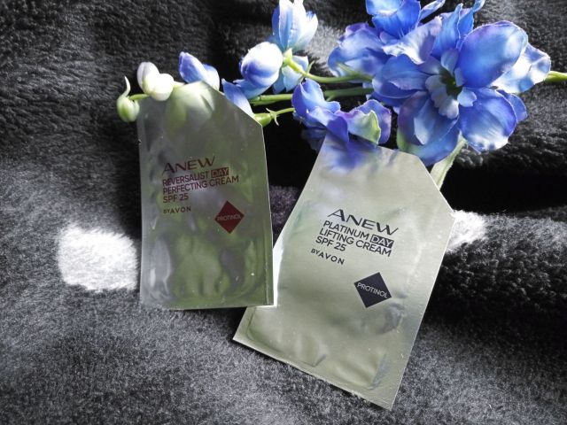 próbki kremów Avon 