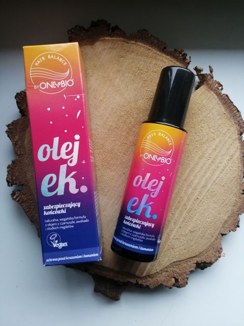 OnlyBio Hair Balance, Olejek zabezpieczający końcówki włosów