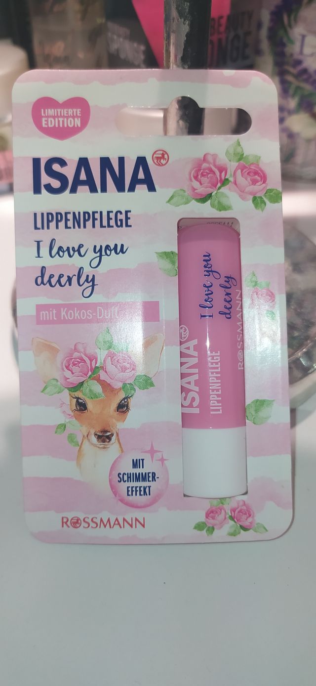 Isana Pomadka do ust, nadająca blask, mit Kokos-Duft