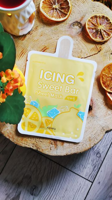 A'pieu Icing Sweet Bar, Maska do twarzy w płacie, Mandarynka Hanrabong