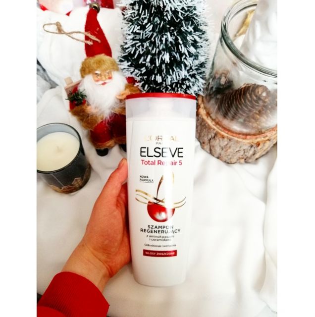 L'Oréal Elseve, Szampon do włosów, Total Repair 5, Regenerujący, Włosy zniszczone 