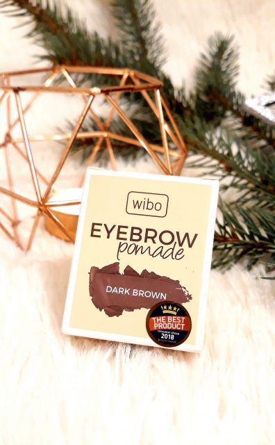 Wibo Pomada do brwi, Eyebrow pomade, nr 2 Dark Brown