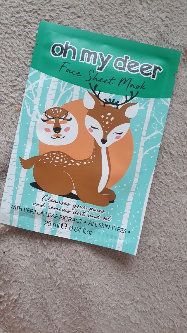 Maseczka do twarzy, Facial Clay Mask, #OhMyDeer