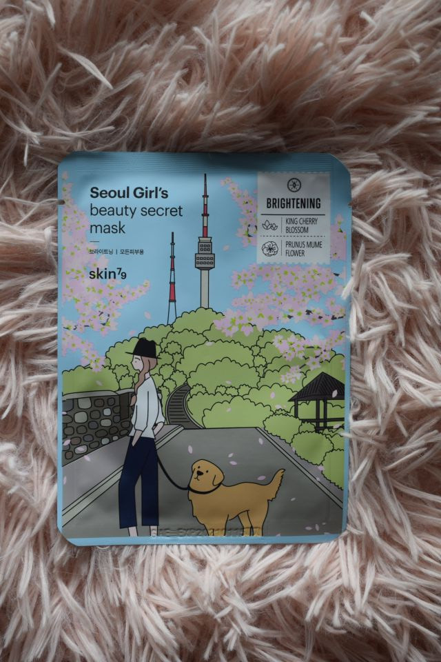 SKIN 79 Maska do twarzy w płacie, Seoul Girl's beauty secret mask, Brightening Care
