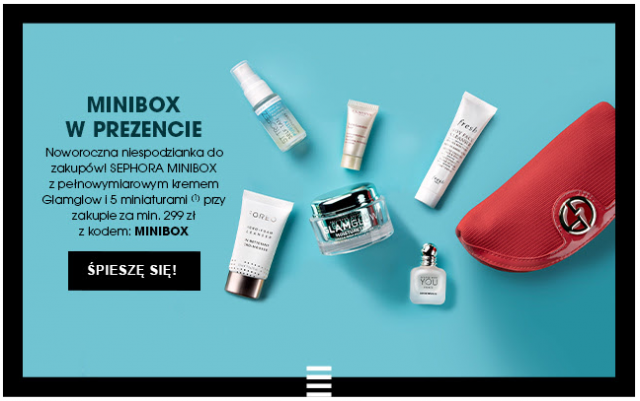 Sephora - gratis miniaturki do zakupu