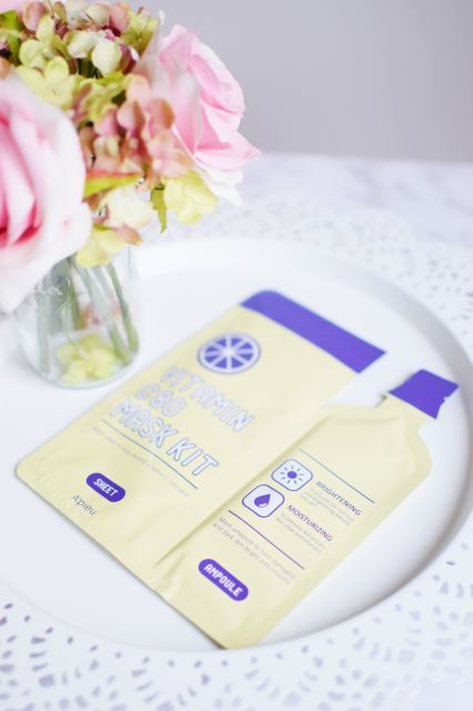 A'pieu Maska do twarzy w płachcie, Vitamin C80 Mask Kit