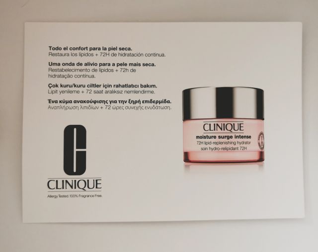 Clinique Moisture Surge Intense Krem do twarzy do skóry suchej 