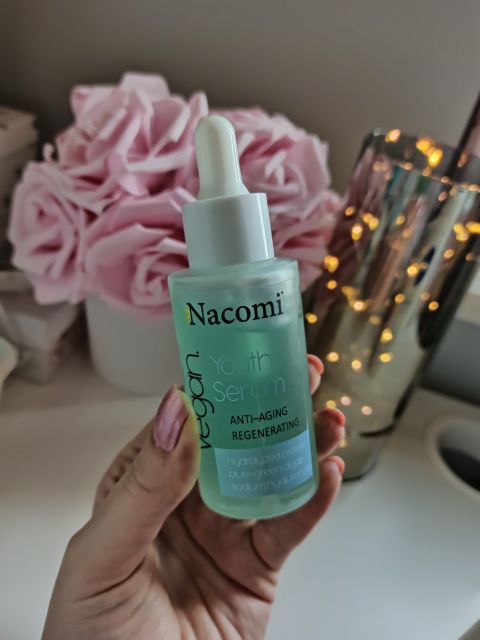 Nacomi Serum do twarzy, Youth Serum, Vegan, Przeciwzmarszczkowo - regenerujące